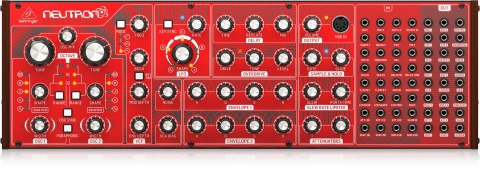 Behringer NEUTRON syntezator Syntezator analogowy Czerwony Behringer NEUTRON syntezator Syntezator analogowy Czerwony