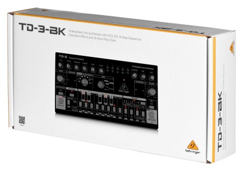 Behringer TD-3-BK Syntezator linii basowej Behringer TD-3-BK Syntezator linii basowej