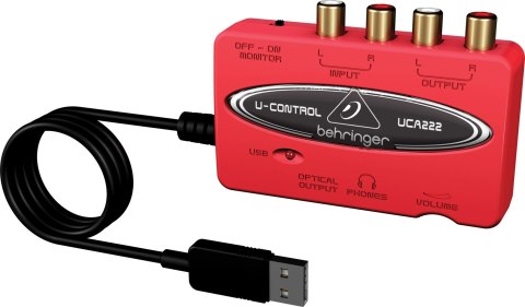 Behringer UCA222 - Interfejs USB Behringer UCA222 - Interfejs USB