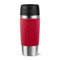 EMSA Travel Mug Classic N2020400 kubek podróżny 360 ml Czarny, Czerwony, Stal nierdzewna Stal nierdzewna