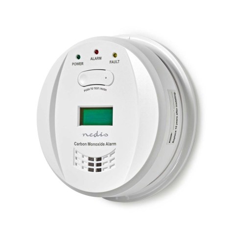 Nedis DTCTCO40WT detektor gazu Tlenek Węglu (CO) Nedis DTCTCO40WT detektor gazu Tlenek Węglu (CO)