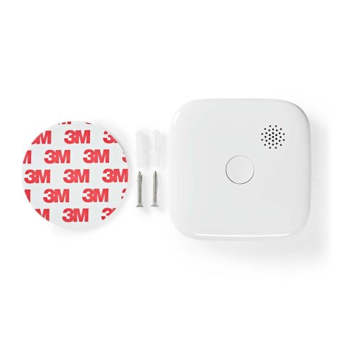 Nedis WIFIDS21WT inteligentny czujnik dymu Wykrywacz próbek powietrza Połączenia bezprzewodowe Nedis WIFIDS21WT inteligentny czujnik dymu Wykrywacz próbek powietrza Połączenia bezprzewodowe