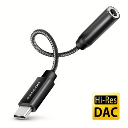 Axagon ADA-HC kabel audio 0,1 m 3.5mm USB Type-C Czarny