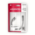 Axagon ADA-HC kabel audio 0,1 m 3.5mm USB Type-C Czarny