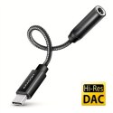 Axagon ADA-HC kabel audio 0,1 m 3.5mm USB Type-C Czarny