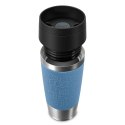 EMSA Travel Mug Classic 36 ml Niebieski, Stal nierdzewna