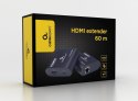 Gembird DEX-HDMI-03 przedłużacz AV Czarny