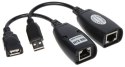 Genway USB-EX-50 huby i koncentratory USB 2.0 Czarny