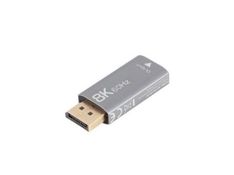 Lanberg AD-DP-HD-03 adapter kablowy 0 m DisplayPort HDMI Srebrny