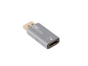 Lanberg AD-DP-HD-03 adapter kablowy 0 m DisplayPort HDMI Srebrny