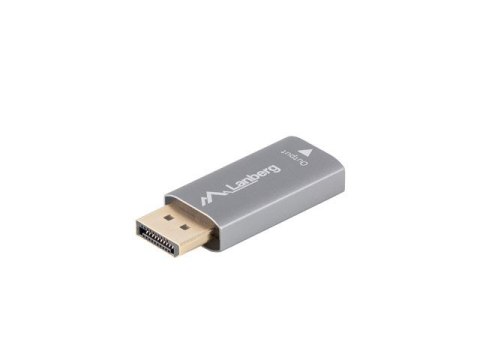 Lanberg AD-DP-HD-03 adapter kablowy 0 m DisplayPort HDMI Srebrny
