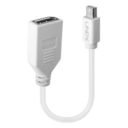 Lindy 41021 kabel DisplayPort 0,15 m Mini DisplayPort Biały