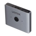 Unitek dwukierunkowy przełącznik sygnału DP 1.4 2 in 1 out 8K