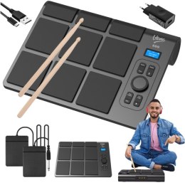 V-TONE ED9 perkusja elektroniczna bateryjna przenośna