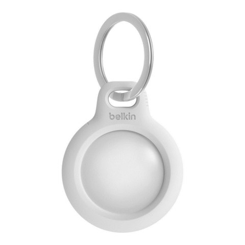 BELKIN AIRTAG HOLDER ETUI Z KÓŁKIEM - BIAŁE BELKIN AIRTAG HOLDER ETUI Z KÓŁKIEM - BIAŁE