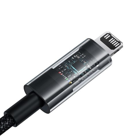 Kabel Baseus Gem USB C-IP 20W 1m (czarny) Kabel Baseus Gem USB C-IP 20W 1m (czarny)