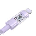 Kabel Baseus Gem USB C-IP 20W 1m (fioletowy)