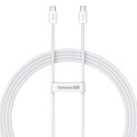 Kabel Baseus Superior Typ C-Typ C 30W 2m (biały)