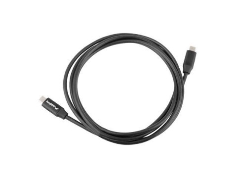 LANBERG KABEL USB-C 2.0 M/M 1M PREMIUM QC 4.0 POWER DELIVERY 60W CZARNY CA-CMCM-40CU-0010-BK LANBERG KABEL USB-C 2.0 M/M 1M PREMIUM QC 4.0 POWER DELIVERY 60W CZARNY CA-CMCM-40CU-0010-BK