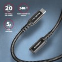 Axagon BUCM32-CF15AB kabel USB USB 3.2 Gen 2x2 1,5 m USB C Czarny