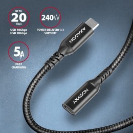 Axagon BUCM32-CF15AB kabel USB USB 3.2 Gen 2x2 1,5 m USB C Czarny