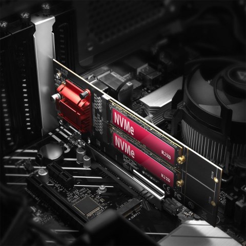 Axagon PCEM2-ND adapter Wewnętrzny M.2 Axagon PCEM2-ND adapter Wewnętrzny M.2