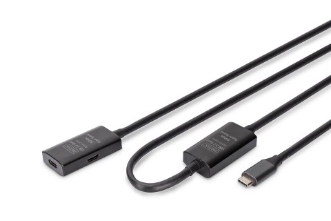 Digitus Aktywny przedłużacz USB 3.2 Gen1 5G, USB-C - USB-C, 10 m