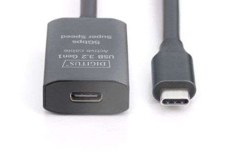 Digitus Aktywny przedłużacz USB 3.2 Gen1 5G, USB-C - USB-C, 10 m
