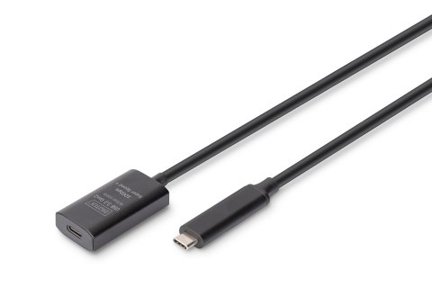 Digitus Aktywny przedłużacz USB 3.2 Gen2 10G, USB-C - USB-C, 5m