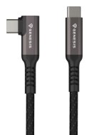 GENESIS NVC-2218 kabel USB USB 3.2 Gen 2 (3.1 Gen 2) 3 m USB C Czarny, Szary