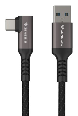 GENESIS NVC-2221 kabel USB USB 3.2 Gen 1 (3.1 Gen 1) 5 m USB A USB C Czarny, Szary