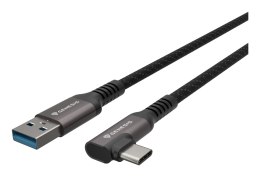 GENESIS NVC-2221 kabel USB USB 3.2 Gen 1 (3.1 Gen 1) 5 m USB A USB C Czarny, Szary