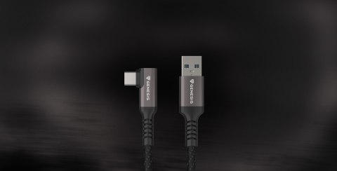GENESIS NVC-2221 kabel USB USB 3.2 Gen 1 (3.1 Gen 1) 5 m USB A USB C Czarny, Szary GENESIS NVC-2221 kabel USB USB 3.2 Gen 1 (3.1 Gen 1) 5 m USB A USB C Czarny, Szary
