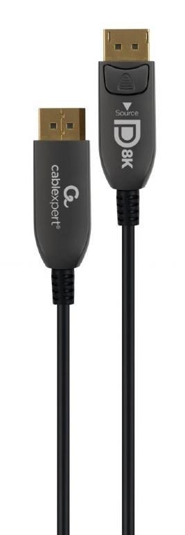 Gembird CC-DP8K-AOC-30M kabel DisplayPort Czarny Gembird CC-DP8K-AOC-30M kabel DisplayPort Czarny