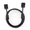 Gembird CC-PPVGA-15M-B kabel VGA VGA (D-Sub) Czarny