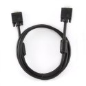 Gembird CC-PPVGA-15M-B kabel VGA VGA (D-Sub) Czarny