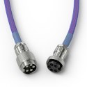 Glorious Gaming GLO-KB-ACC-CBL-COIL-NEB kabel klawiatury/myszy Fioletowy 1,4 m
