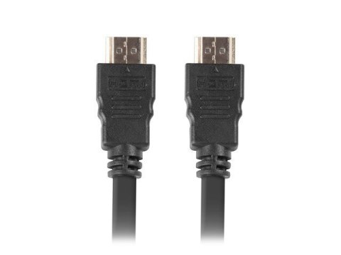 Lanberg CA-HDMI-13CC-0050-BK kabel HDMI 5 m HDMI Typu A (Standard) Czarny Lanberg CA-HDMI-13CC-0050-BK kabel HDMI 5 m HDMI Typu A (Standard) Czarny