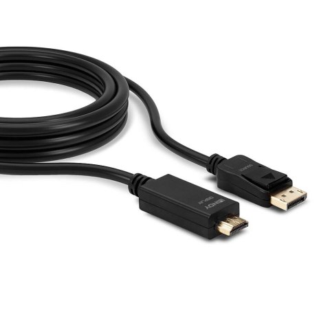 Lindy 36922 adapter kablowy 2 m DisplayPort HDMI Typu A (Standard) Czarny Lindy 36922 adapter kablowy 2 m DisplayPort HDMI Typu A (Standard) Czarny