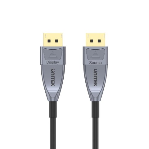 UNITEK C1617GY kabel DisplayPort 15 m Czarny, Srebrny UNITEK C1617GY kabel DisplayPort 15 m Czarny, Srebrny
