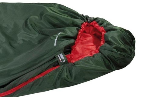 High Peak Lite Pak 1200 Śpiwór typu mumia Poliester Zielony, Czerwony High Peak Lite Pak 1200 Śpiwór typu mumia Poliester Zielony, Czerwony