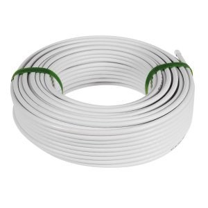 Kabel koncentryczny Maclean MCTV-471 (50m ; kolor biały) Kabel koncentryczny Maclean MCTV-471 (50m ; kolor biały)