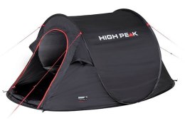 Namiot High Peak Vision 2 czarny 2-osobowy 10280