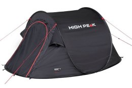 Namiot High Peak Vision 2 czarny 2-osobowy 10280