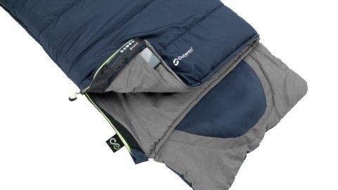 Outwell Contour Junior Dzieci Śpiwór prostokątny Poliester Niebieski Outwell Contour Junior Dzieci Śpiwór prostokątny Poliester Niebieski