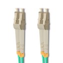 Qoltec 54082 kabel InfiniBand / światłowodowy 20 m LC Kolor Aqua