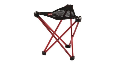 Robens 490001 krzesło kempingowe Stołek kempingowy 3 x noga Czarny, Czerwony