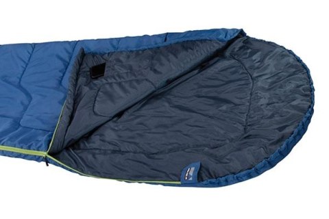 Śpiwór High Peak Easy Travel 220 x 80 x 50 cm niebiesko-granatowy lewy 20090 Śpiwór High Peak Easy Travel 220 x 80 x 50 cm niebiesko-granatowy lewy 20090