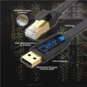 UNITEK Y-SP02001B kabel sieciowy Czarny 18 m