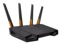 ASUS TUF Gaming AX4200 router bezprzewodowy 2,5 Gigabit Ethernet Dual-band (2.4 GHz/5 GHz) Czarny, Pomarańczowy